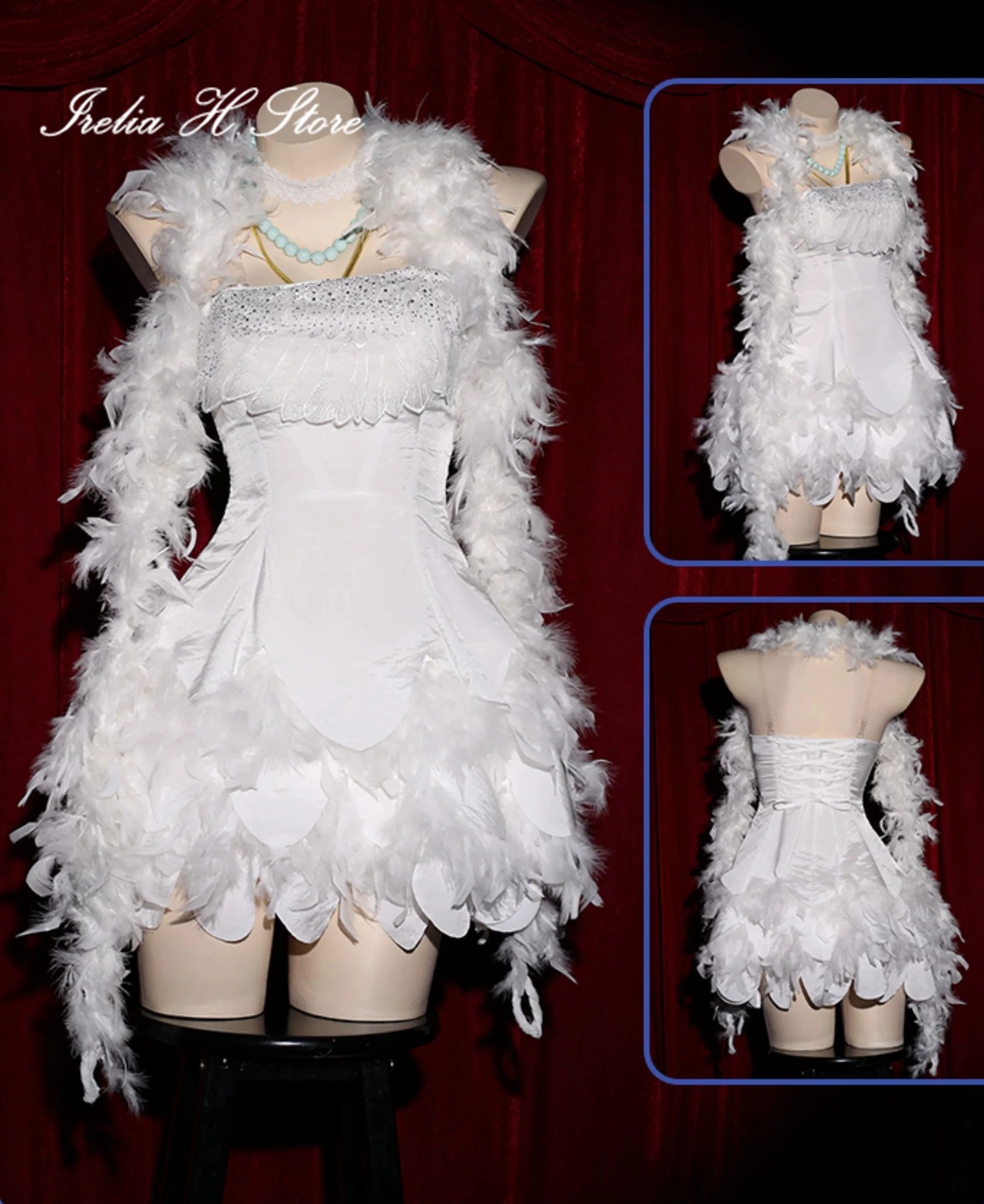 

Irelia H Panty & Stocking with Garterbelt Cosplay Panty Cosplay Costume Panty Sexy party dress for female Halloween costume