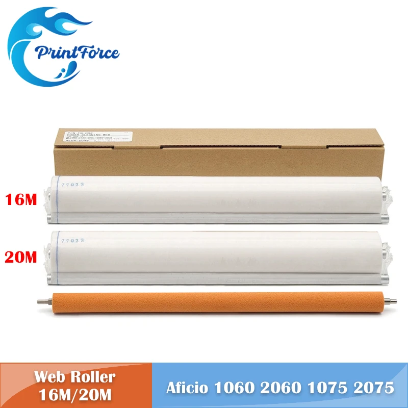 

16Meters 20Meters Cleaning Web Oil Roller for Ricoh Aficio 1060 2060 1075 2075 MP 6500 7500 8000 8001 9002 7502 6002 7001