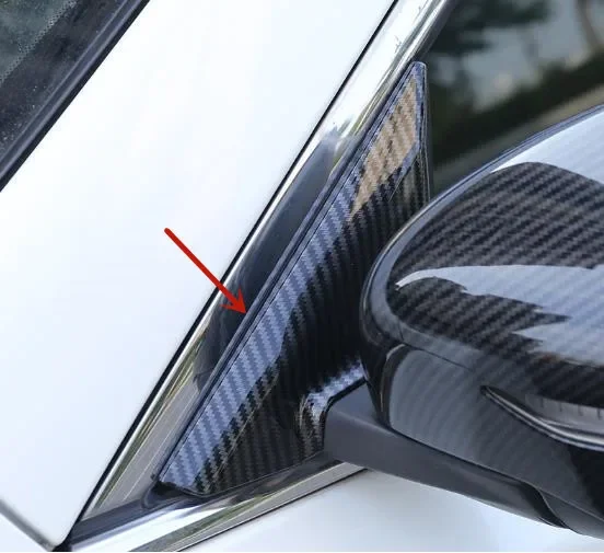 

For Nissan X-Trail 2014-2019 ABS Chrome front window triangle decorative plate Anti-scratch protection car accessories