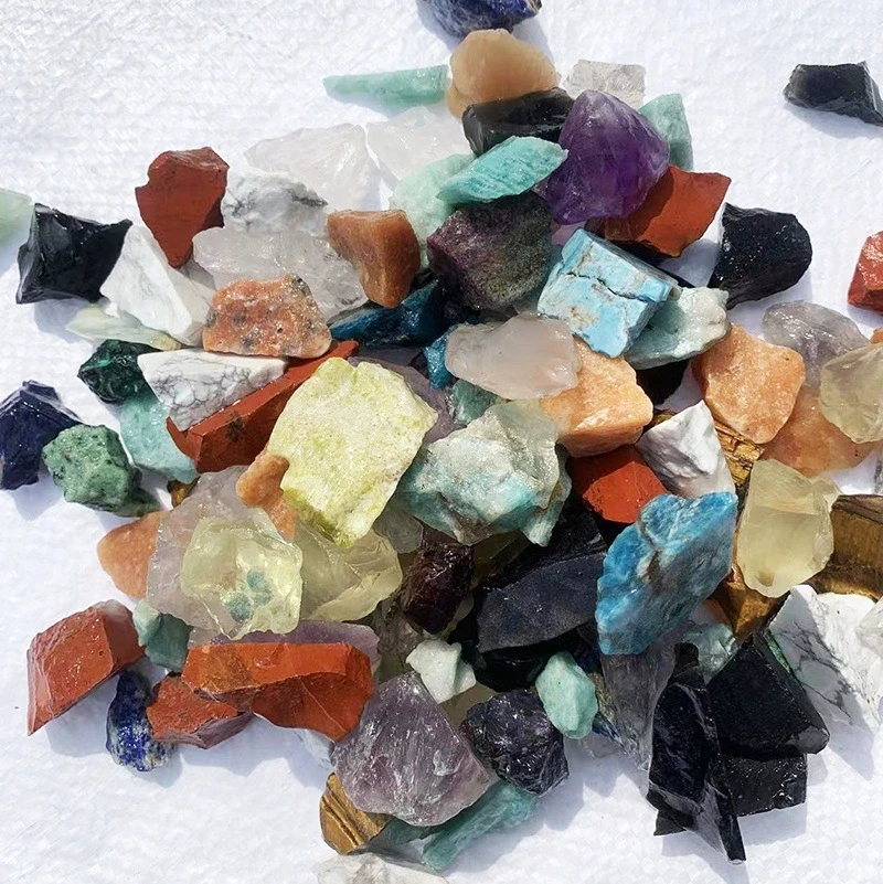 Pierre brute naturelle cristal Quartz Fengshui cristaux de guérison rugueux thérapie Chakra méditation pierre précieuse maison jardin décoration pierre