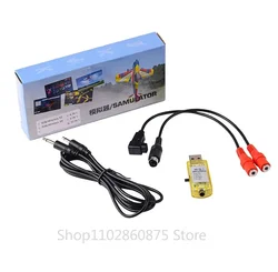 Symulator lotu RC 22 w 1 Symulacja USB 8 w 1 dla Realflight Obsługa G7.5 G7 G6.5 G5 Flysky FS-I6 TH9X Phoenix5