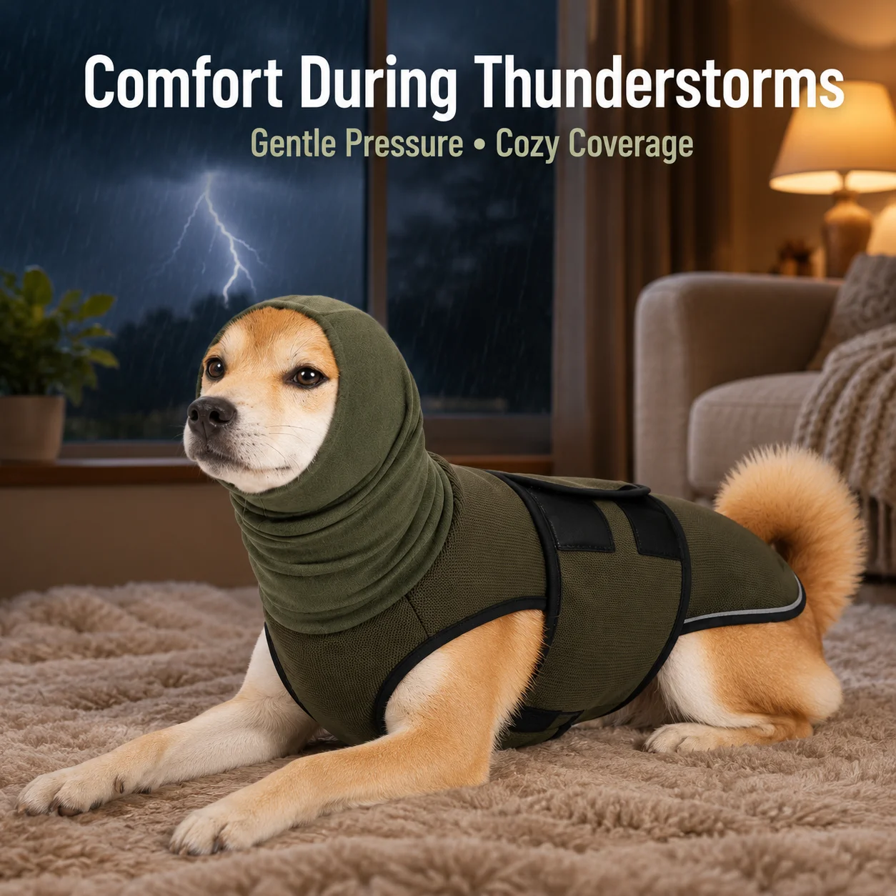 Эластичный жилет для собак от – обзор и цена Dog Anxiety Vest