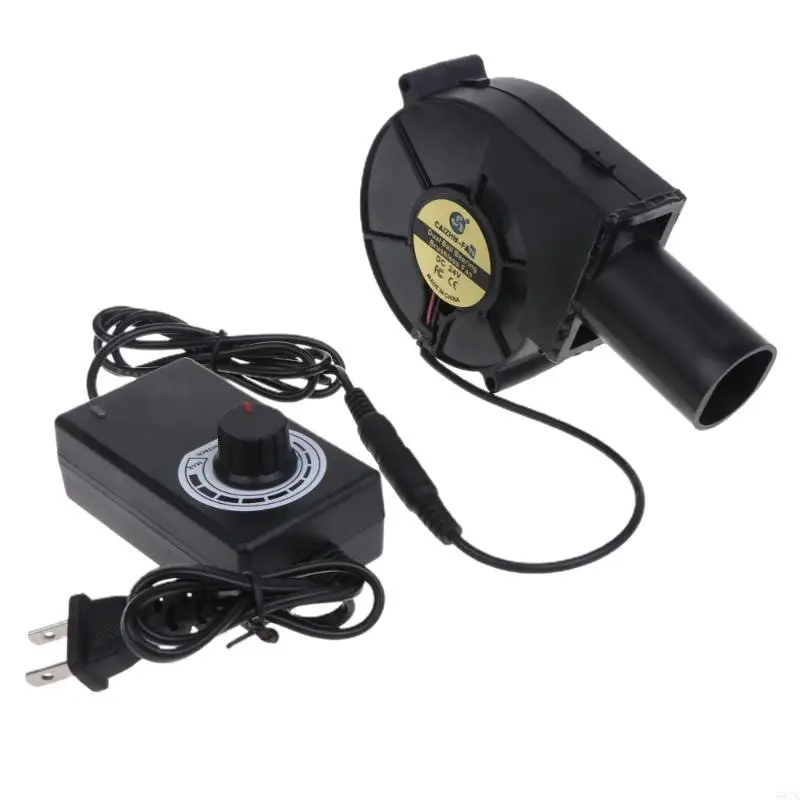 517A AC100-240V BBQ GRILL BLOWER AVEC ADAPTATEUR VITESSE RÉGLABLE DU CON