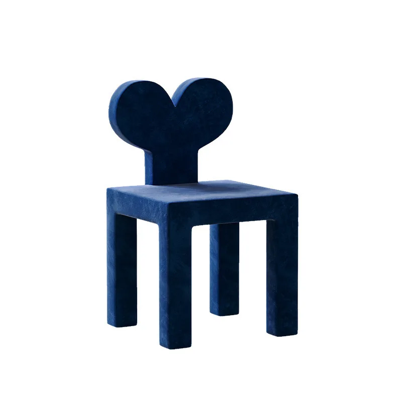 

Makeup dresser leisure modern minimalist creative special shaped retro dining chair