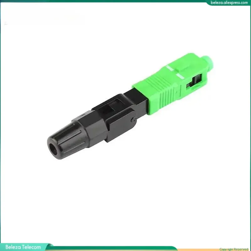 200PCS/box FTTH SC APC single-mode fiber optic SC APC quick connector SC APC FTTH Fiber Optic Fast Connector Free shipping