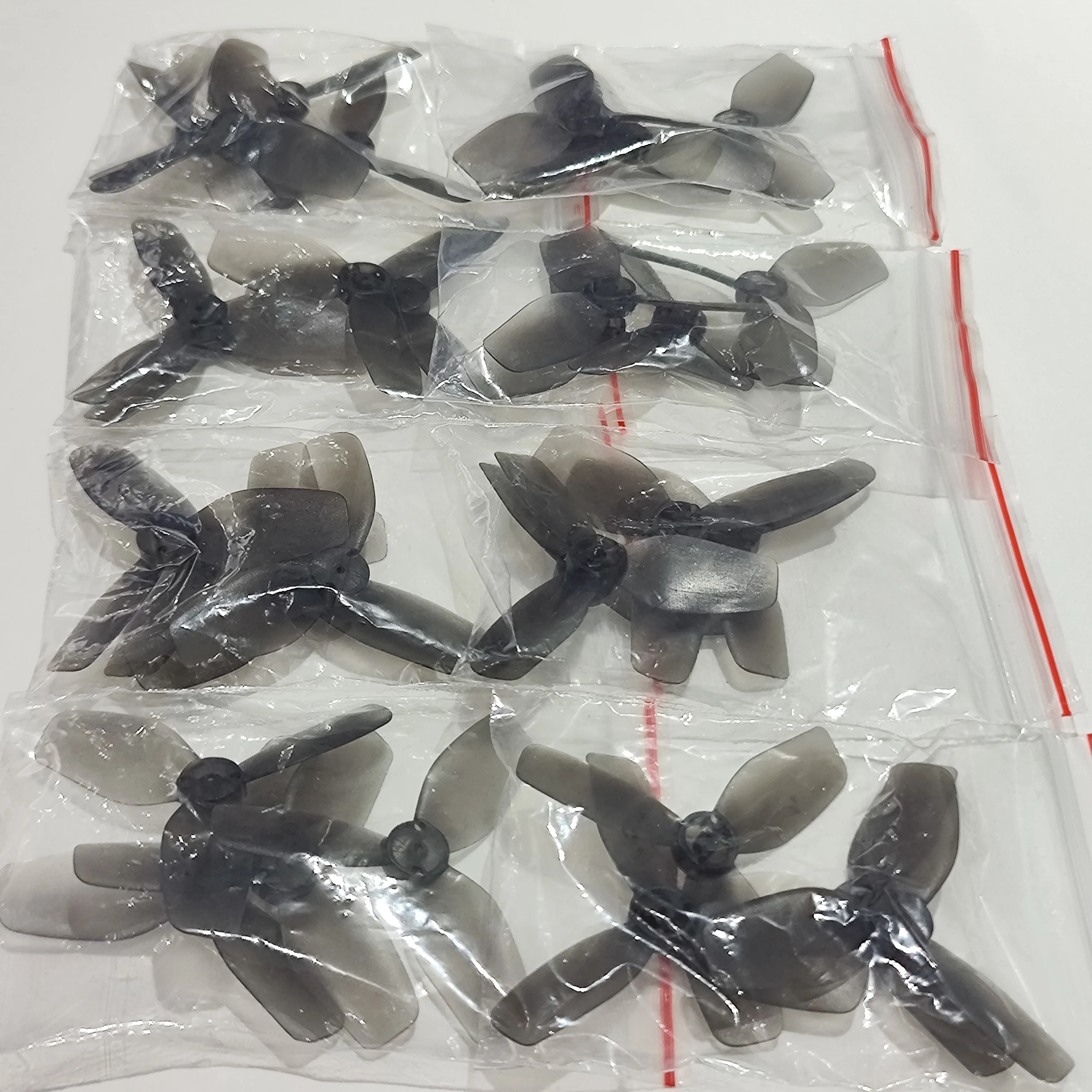 V666 Mini Drone Four Axis RC Quadcopter Spare Parts Original V666 3-blade Propeller Blade Accessories Maple Leaf 32PCS(8 Sets)