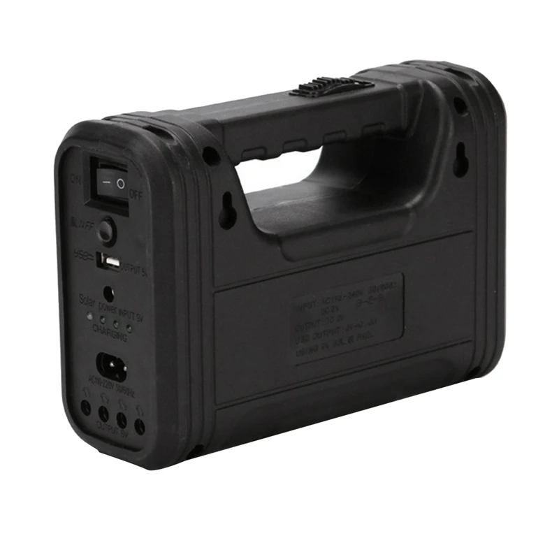 3.5W Solar Panel Light 3 Bulb Set Flashlight Energy Saving Solar Light Outdoor Indoor Rechargeable LED Light