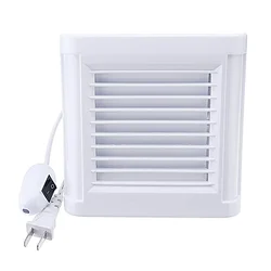 6 inch 150mm Exhaust Fan 220V Waterproof Mute Powerful Bathroom Exhaust Fan For Kitchen Toilet Wall Window Ventilation Fans
