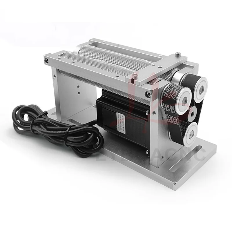

New GZ230 Rolling Roller Type Axis Rotary Fixture Clamp Jig for Fiber Laser Carving Engraving Marking Machine Use