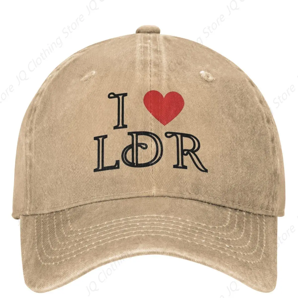 I Love Lana Del Rey Baseball Cap letter Print Streetwear Unisex Men Hip Hop Hats Sun protection Hunting Camping Baseball Caps