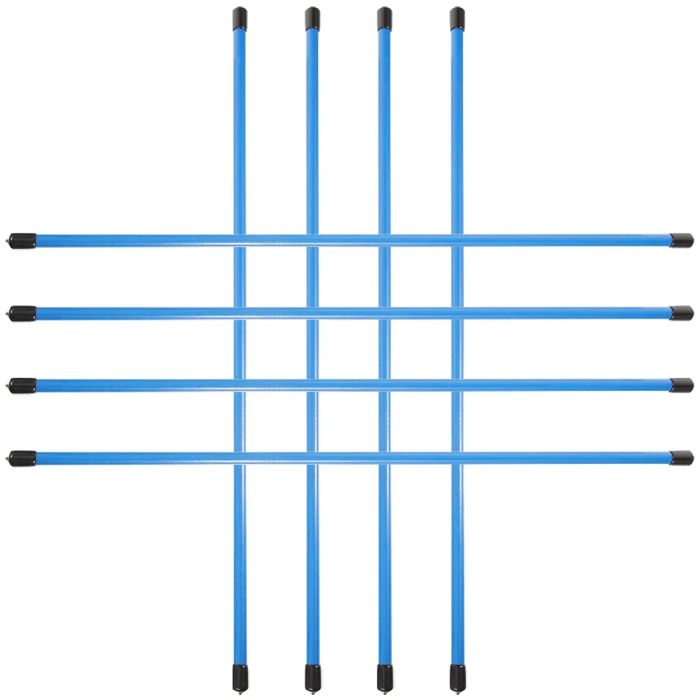 8 Pcs Golf Direction Stick Putting Training Aid Aids Alignment Golfing Putter Swing Practice Equipment Composite Fiber Travel