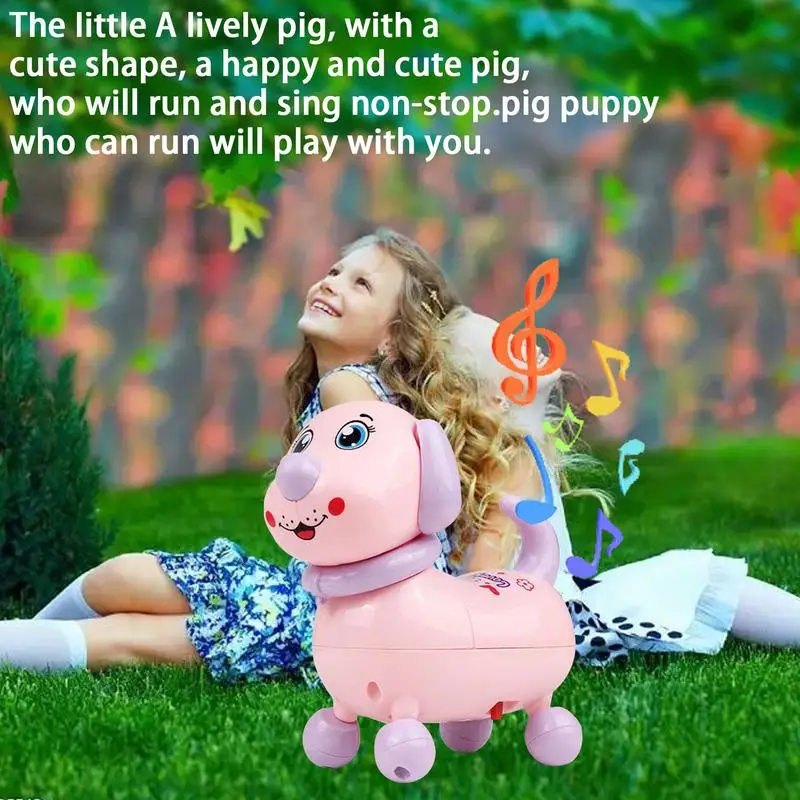 Electric Dancing Toy Portable Cute Musical Twerking Pig Toys For Kids Reusable Musical Walking Dancing Toys Attractive Electric