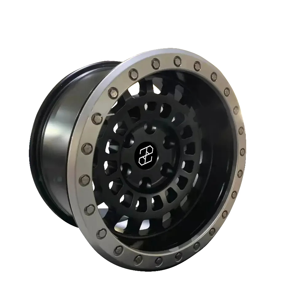 

Pengzhen Beadlock Black Forged 17 Inch 6x139.7 Aluminum off Road Rims for Ford F150