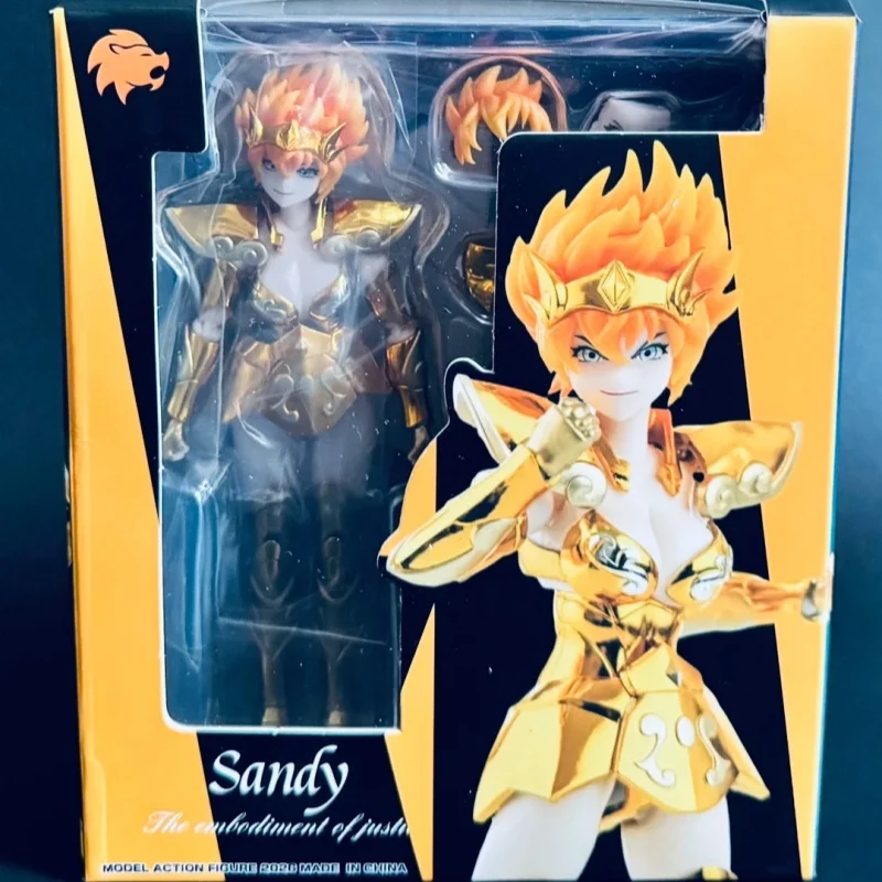 

Great Toys Saint Seiya Myth Cloth Ex Holy Contract Female Leo Sandy Action Figure Knights Of Zodiac Gt Birthday Gift Toys