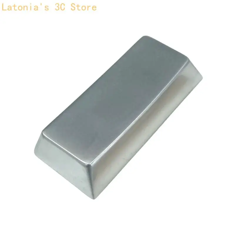 Metalltastenkappe Silber Gold glänzend Original Zinklegierung Tastenkappen für mechanische Tastaturen X3UB – Detail 4