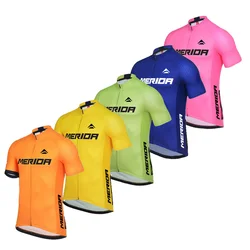 2025 Sports Team Training Cycling Clothing Breathable Men Short Sleeve Mallot Ciclismo Hombre Verano Merida Cycling Jersey Sets