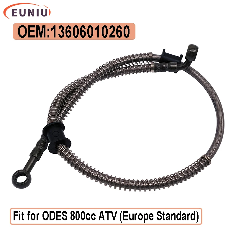 

ТОРМОЗНЫЙ ШЛАНГ ЛЕВЫЙ Для квадроцикла ODES 800cc (стандарт Европы) Детали No 13606010260