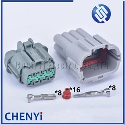 8 Pin 6188-5544 6185-1179 PB295-08920 Car Waterproof Female or Male Auto Connector Auto Bumper Cable Socket For Nissan