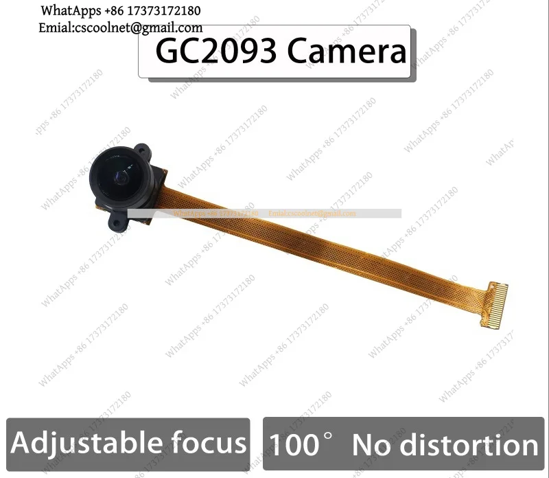 k06 GC2093 Camera Module for CanMV K230 AI Development Board Adjustable Focus 1080P 60FPS
