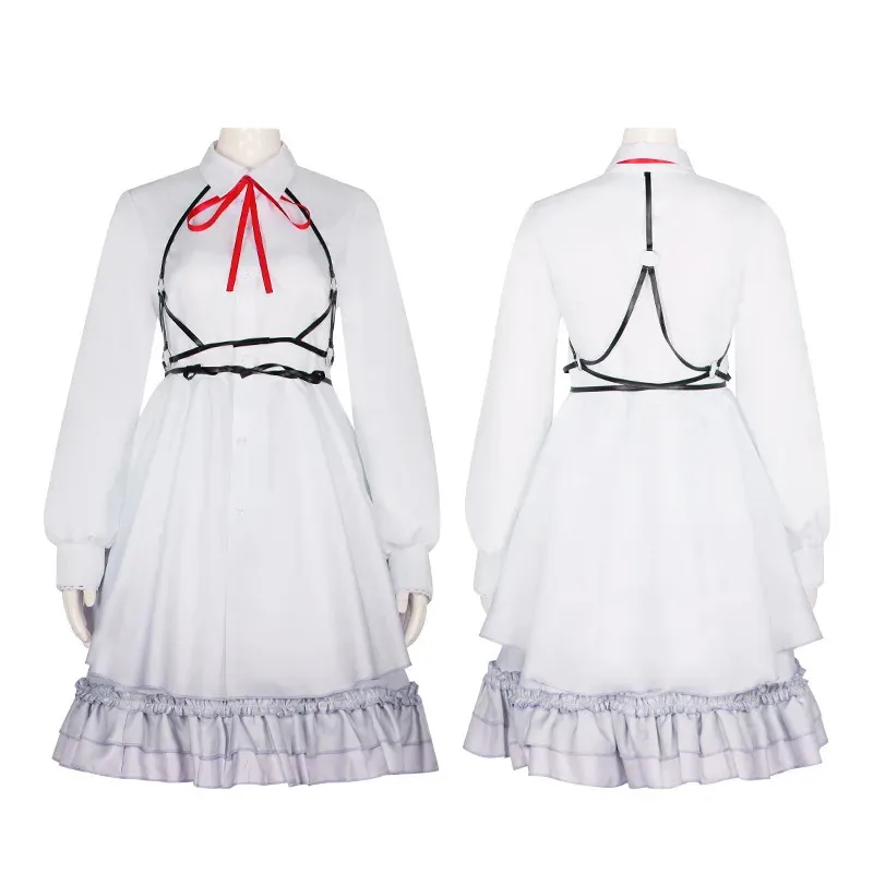 

CyProject Sekai Colorful Stage Feat Косплей Nightcord At 25 Ji 25Ji Singer White Mikku Miku Косплей Сценический Костюм Униформа Костюм W