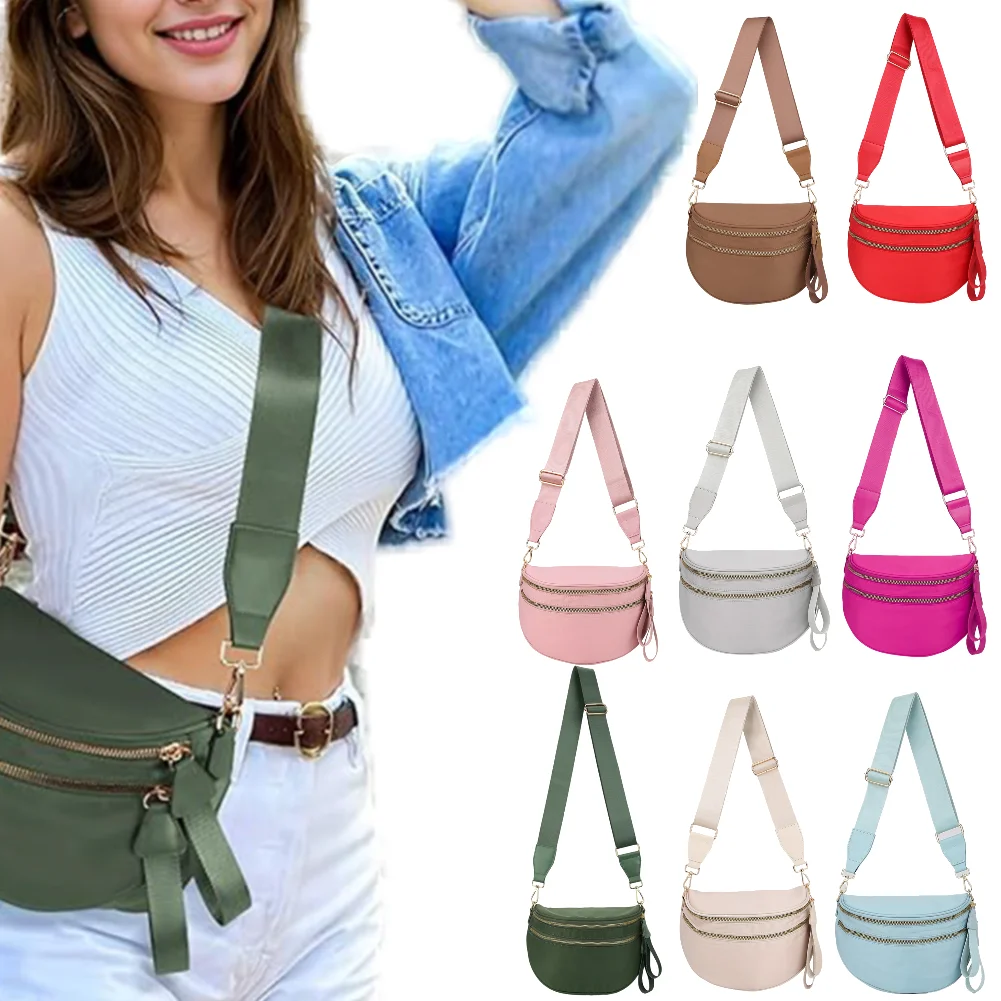 

Повседневная нейлоновая сумка через плечо для женщин, дизайнерские сумки на плечо, большая вместительная женская дорожная сумка-шоппер, женские кошельки 2025