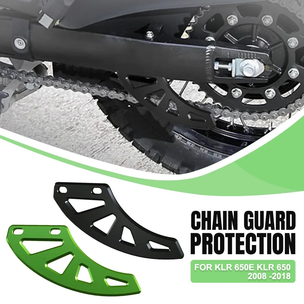 

Для Kawasaki KLR650-E KLR650 KLR 650 E KLR650 2008 2009 2010 2011 2012 2013-2018 защита направляющей цепи мотоцикла