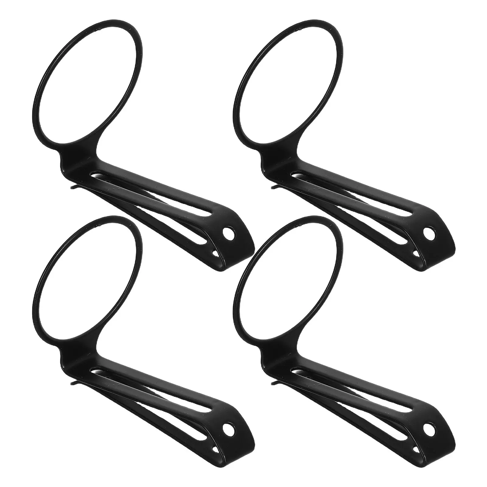 4Pcs Metal Flashlight Belt Clip 22Mm Inner Diameter Secure Waistband Backpack Holder Quick Detach Portable Outdoor Camping Night