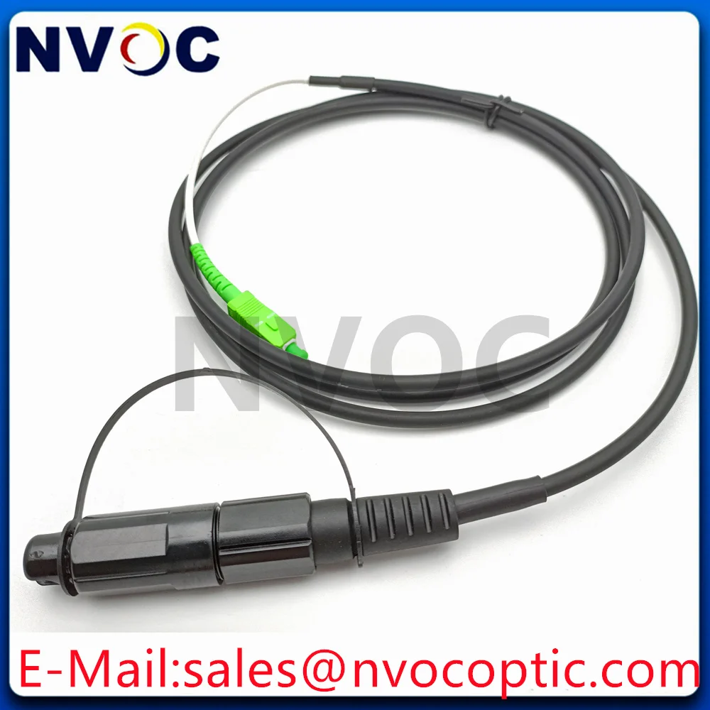 

Уличный водонепроницаемый оптоволоконный патч-корд SC/APC IP68 SOS 5.0мм FTTH 1м 2м 3м с коннекторами Corning Huawei Mini SC/APC