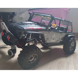 Samochód Rock clawler zdalnie sterowany ciężarówka Metal amortyzator dla 1/8 skala Off Road 4x 4 zdalnie sterowane zabawkowe samochody trakcji HOBBY KM2/KM4 Upgrade akcesoria