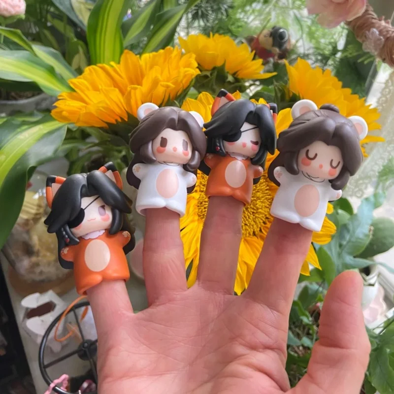 В наличии Fingertip Cute Pet Series Blind Box Подлинное небесное официальное благословение Tian Guan Ci Fu Hua Cheng Xie Lian Куклы в подарок