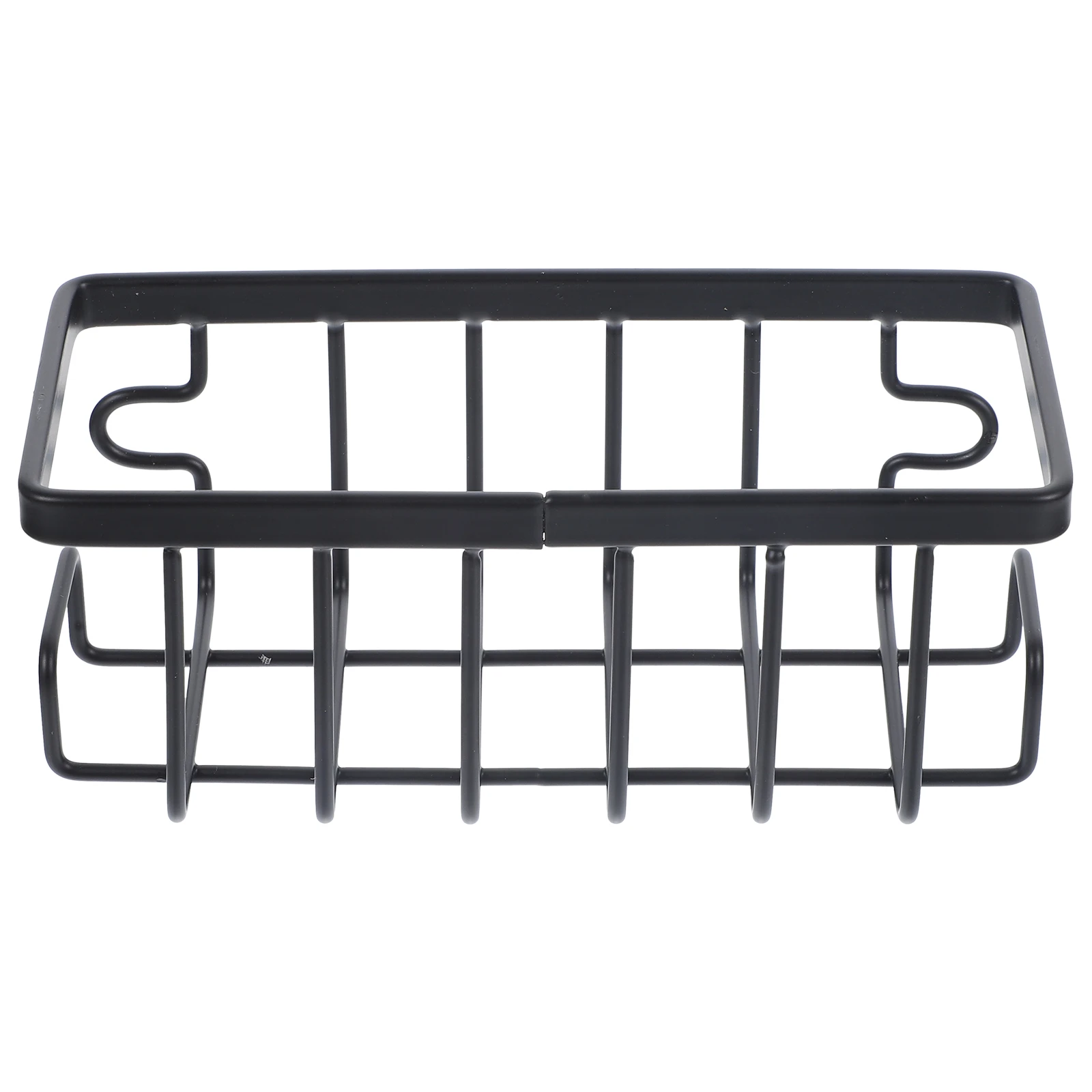 

1 Set Suction Cup Sponge Holder Iron Kitchen Sink Organizer Multi-Functional Dishwashing Storage Rack Drainer For Sponge Soap