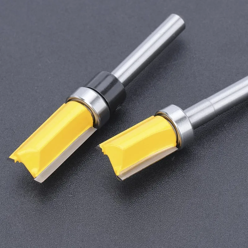 XCAN Router Bit 6mm Shank Template Pattern Bit Flush Trim Router Bit Milling Cutter For Woodworking