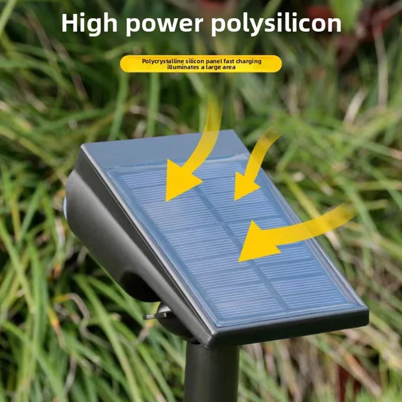 7LED Solar Power Light Solar Garden Light outdoor IP65 Waterproof Landscape Solar Lamp Super Bright 1/2/4PCS Solar Spotlight