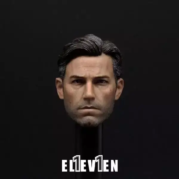 In Stock 1/6 Scale male head carving  ELEVEN Mr. Rich Ben Head Sculpt Carved Model Accessory Model for 12 inches Action Figure