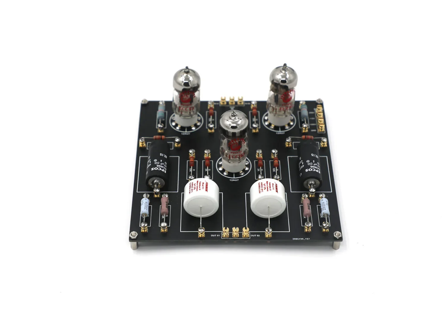 Hiend Assembeld Ground Grid GG ECC82 Stereo Tube Preamplifier Board