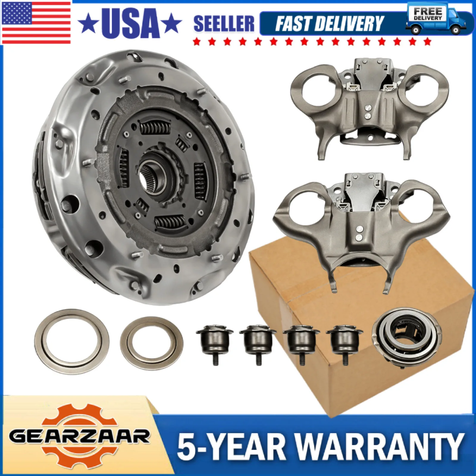 

Комплект сцепления 6DCT250 DPS6, автоматическая коробка с двойным сцеплением, подходит для Ford Focus Fiesta