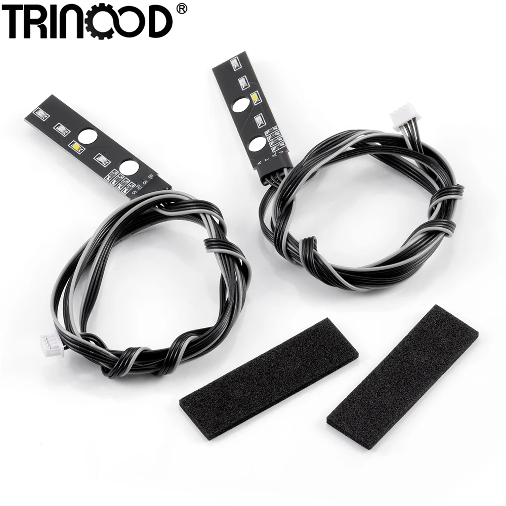 TRINOOD LED-Licht Rücklicht Scheinwerferlampe für 1/14 Tamiya Actros 3363 56348 RC LKW Traktor Dekorationsteile