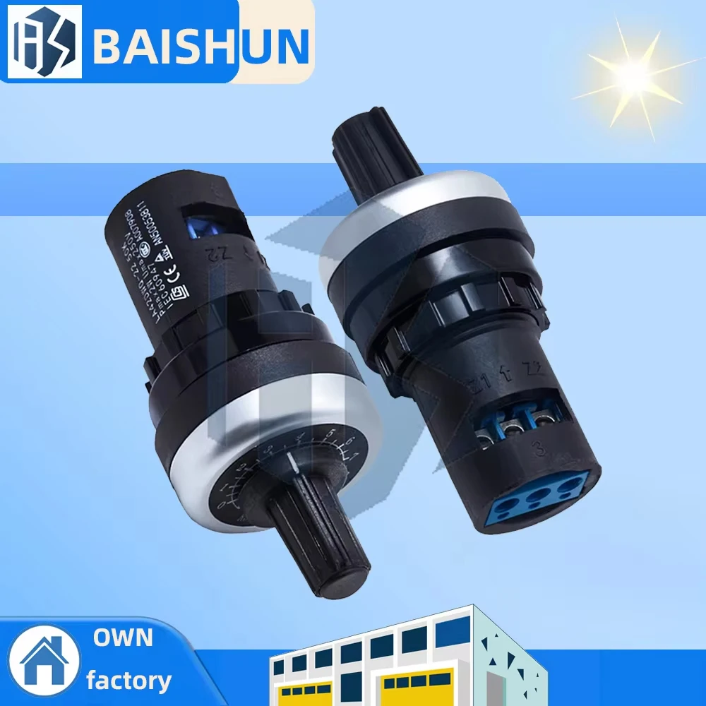 Potensiometer Putar LA42DWQ-22: Diameter 22mm, Opsi Resistansi 1K-500K untuk Arduino-Compatible