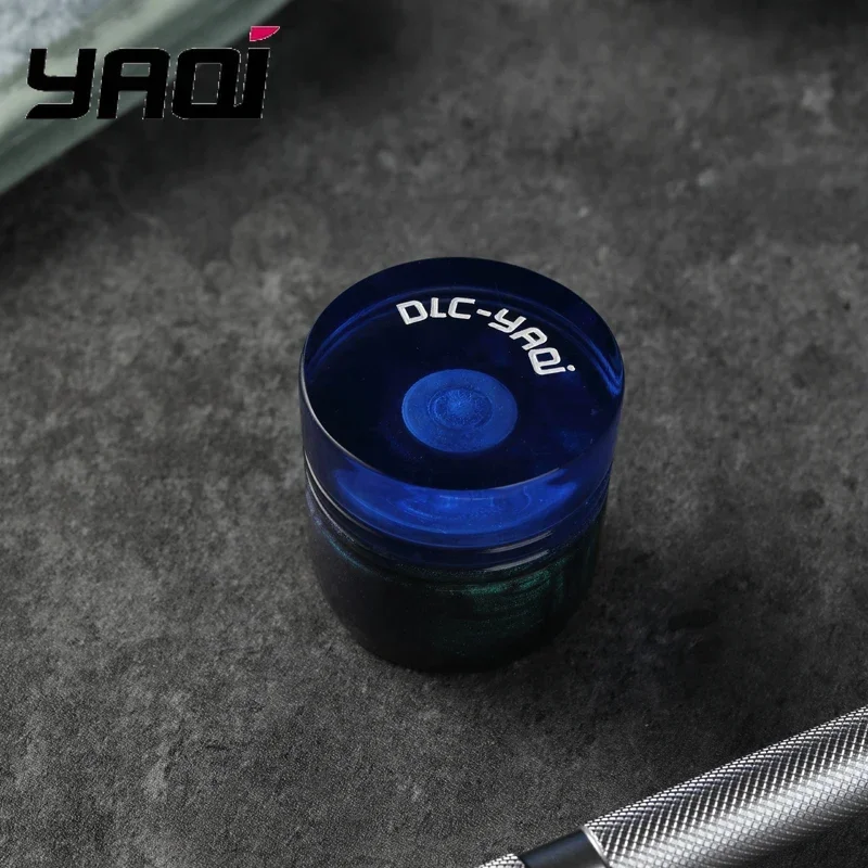 YAQI 14 مللي متر المحيط الراتنج الحلاقة الحلاقة حامل حامل للرجال أنيق ملحقات الحمام الراتنج الحرفية هدية #4