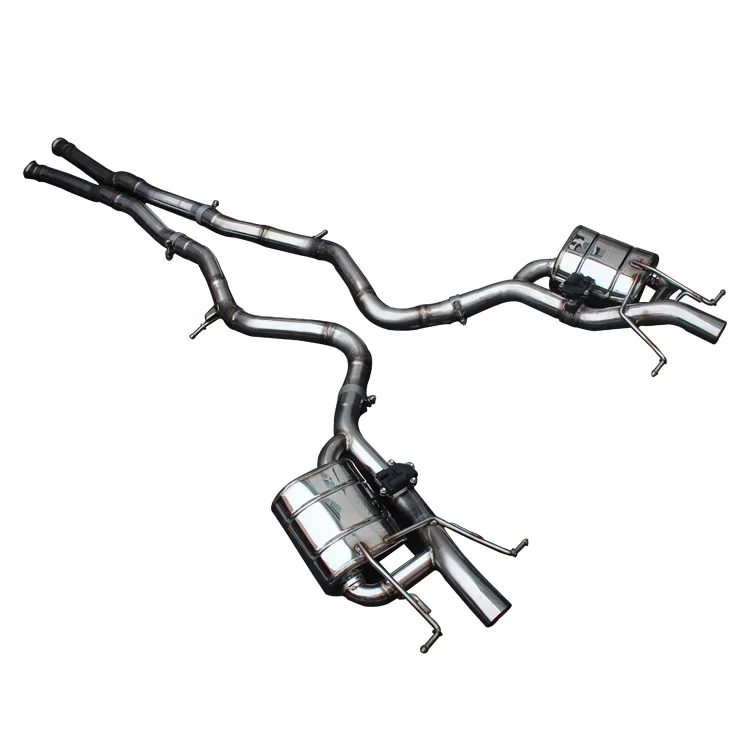 Professional Auto Parts for S450 Stainless Steel Catback Active Sound Exhaust Catalytic Converter Engine