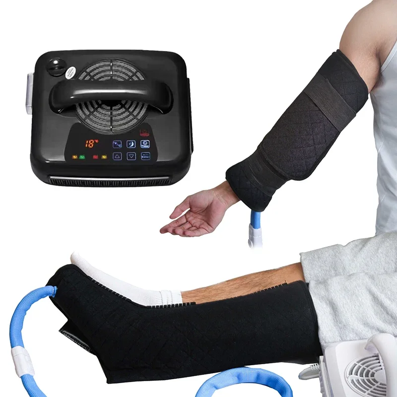 Knee Cryo Recovery Ice Cold Hot Compression Therapy Physical Therapy System Machine