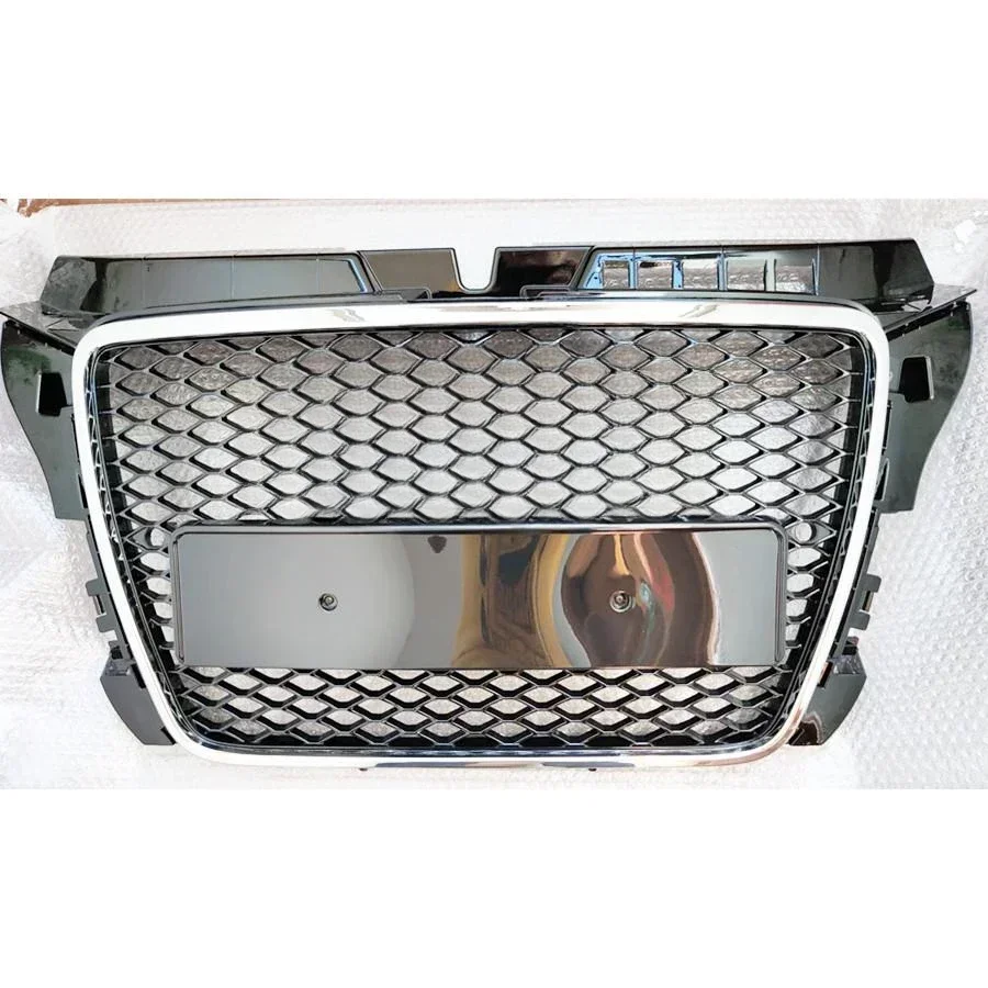 Customized Packaging For RS3 Style Front Sport Hex Mesh Honeycomb Hood Grill for Audi A3/S3 8P 2009 2010 2011 2012 2013 New