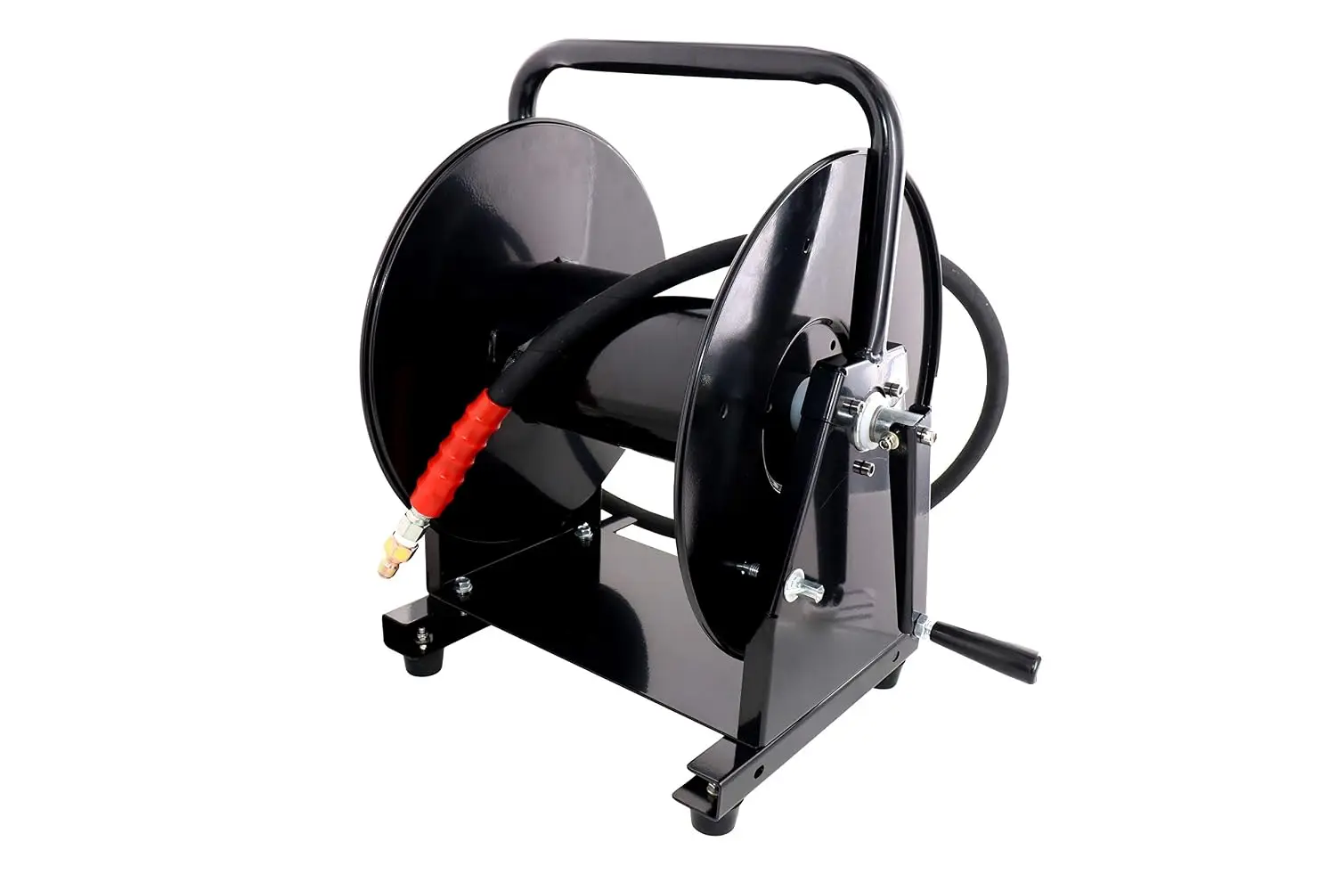 5000PSI 3/8 Inch x 200ft Por  Hose Reel for High Pressure Washer and Sewer Jetter Cleaning Equipment