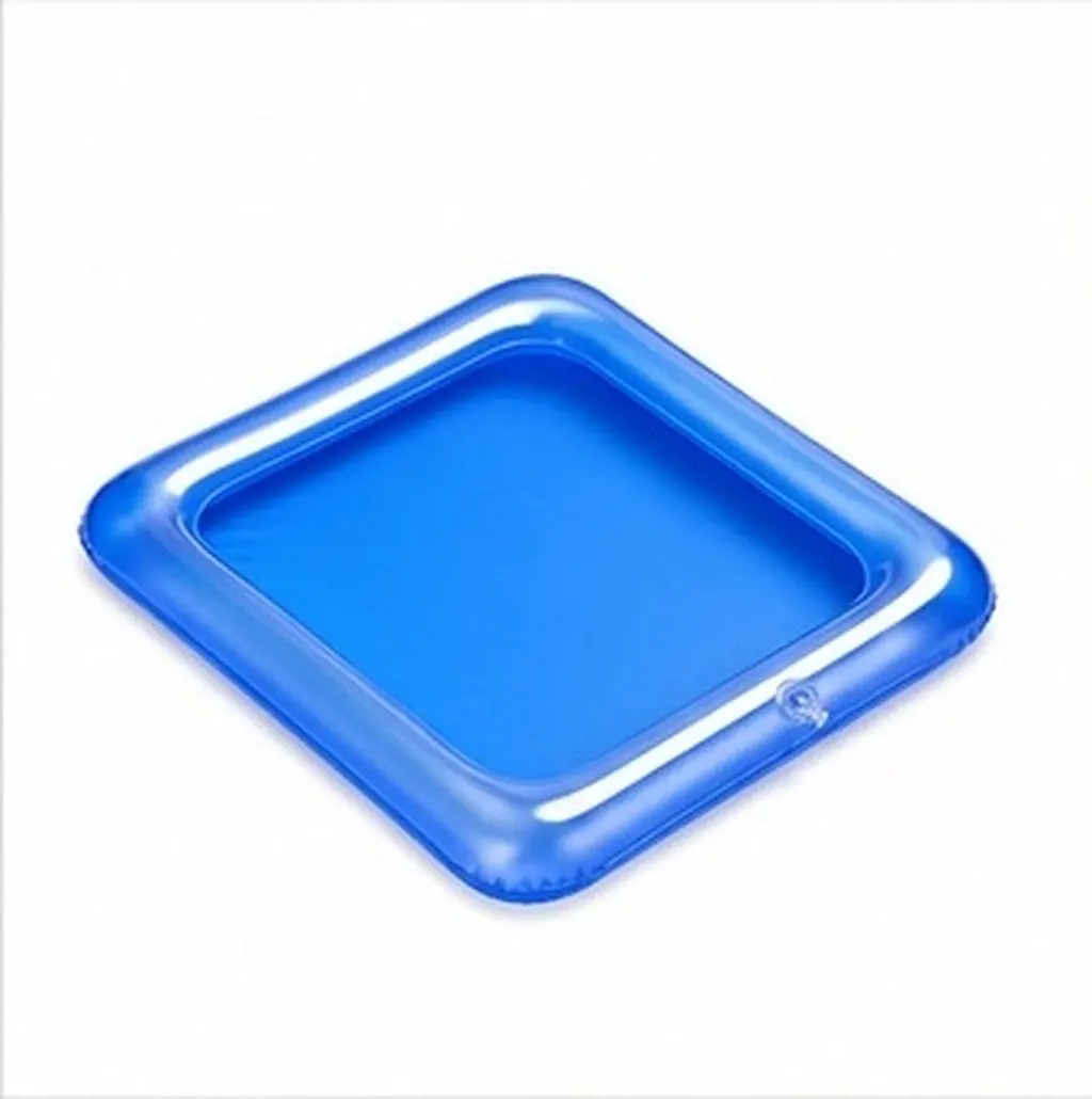 Inflatable Serving Bar Cooler 2 Pack Floating Ice Buffet Tray for Drinks Food Pool Parties Picnics