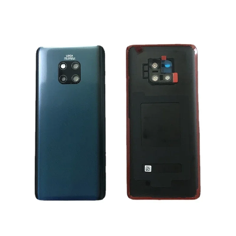 New Back Glass For Huawei Mate 20 Pro Back Battery Cover Panel Rear Door Housing Case with Camera Lens Replacement