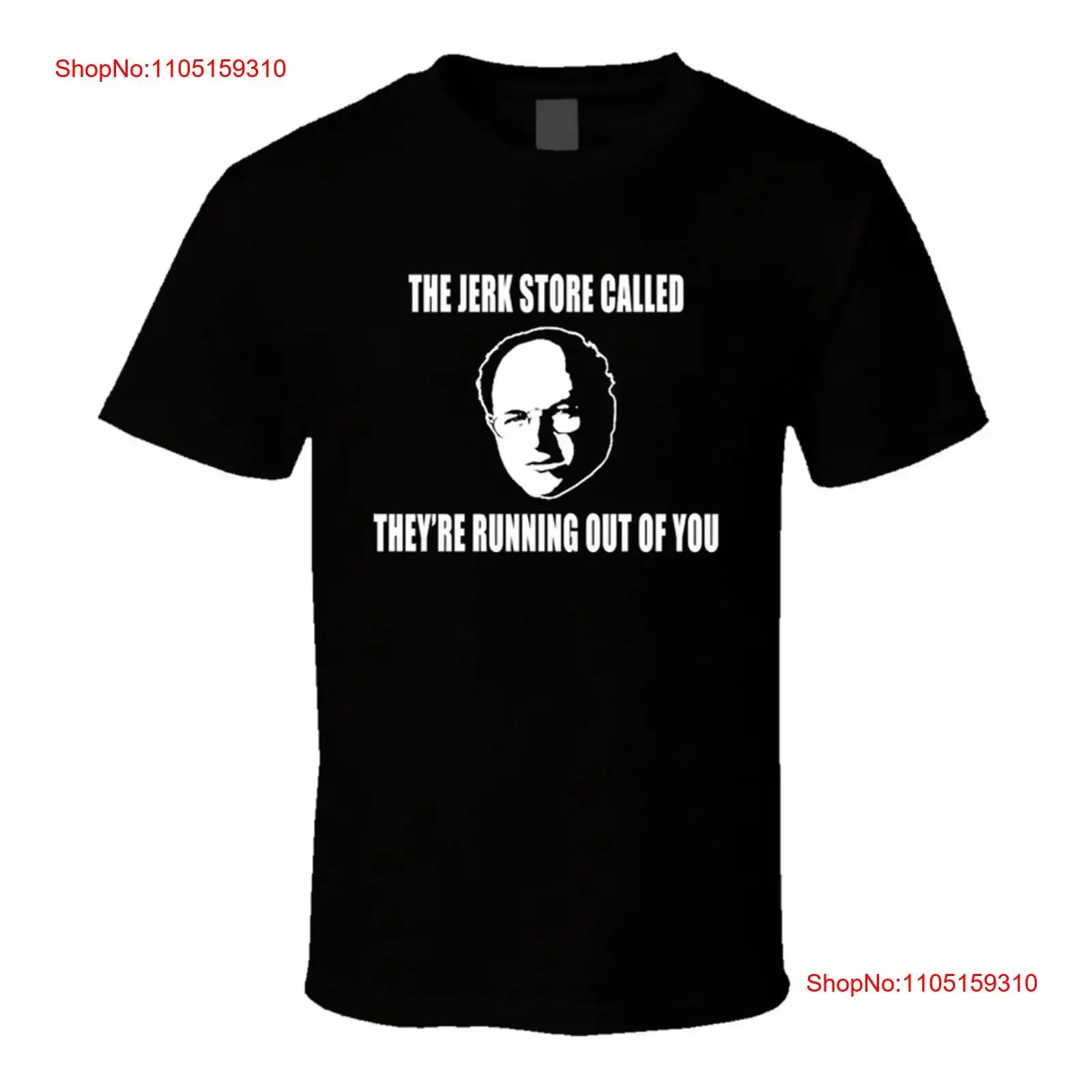 

The Jerk Store Called Running Out Of You Футболка George Costanza винтажная стираная универсальная удобная мягкая повседневная футболка с рисунком