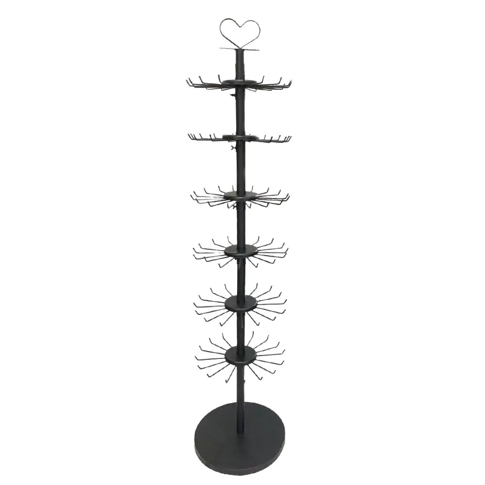 Rotating, scarves, hats, multi-layer floor-to-ceiling display stands, car accessories