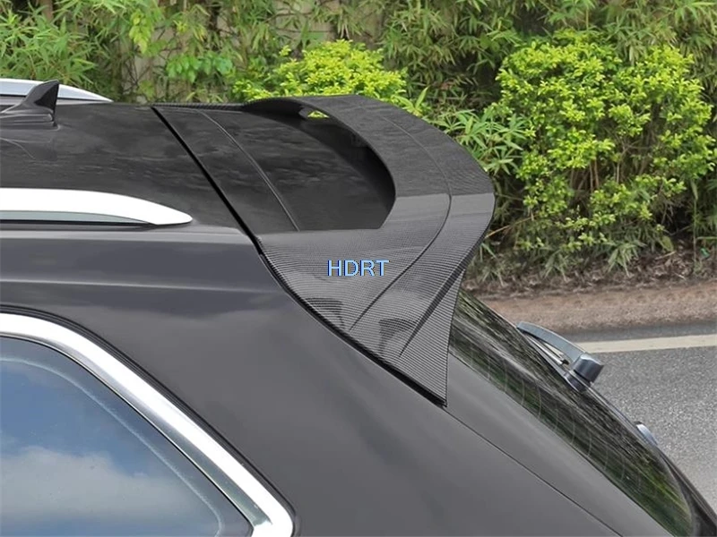 Para Volkswagen Touareg 2019-2024, accesorios de estilo de coche, pegatina Exterior, alerón de techo para maletero trasero, Kit de carrocería de ala trasera de viento fija