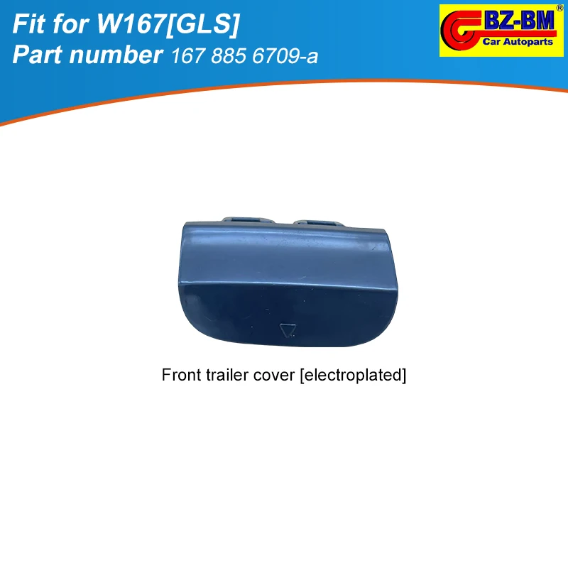 

Крышка фаркопа 1678856709 для Mercedes Benz W167 X167 Gls, крышки переднего бампера OEM 1678859905 1678859310 1678859008 167885610