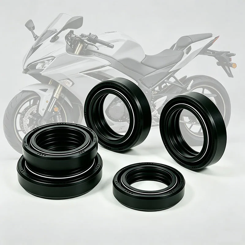 Retén de aceite y guardapolvo de horquilla delantera de motocicleta 37x50x11 para Honda CRF230 XR250R CBF250 XR200R Brasil Arranque eléctrico XR 250 en adelante